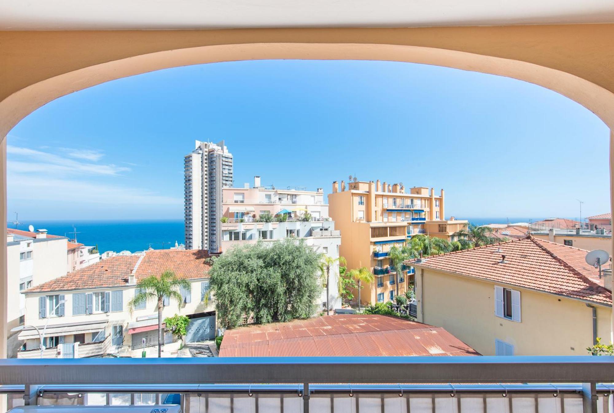 Monaco A Pied - Spacieux Appartement - Balcon - Ca 보솔레이 외부 사진